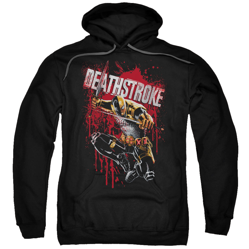 Deathstroke Blood Splattered - Pullover Hoodie Pullover Hoodie Deathstroke