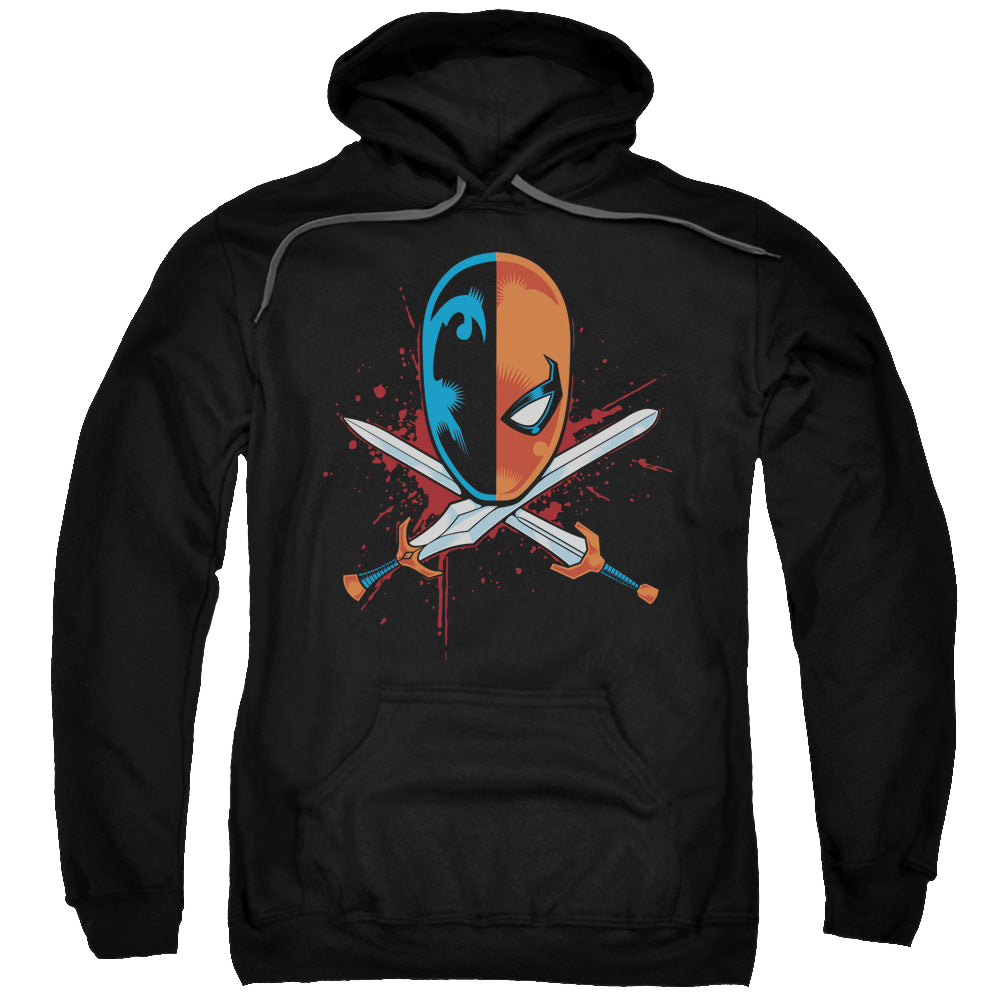 Deathstroke Crossed Swords - Pullover Hoodie Pullover Hoodie Deathstroke