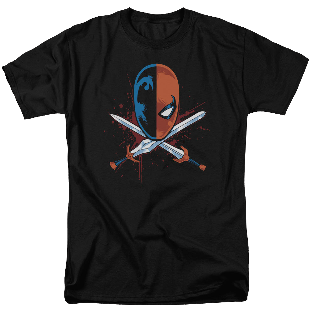 Deathstroke Crossed Swords - Men's Regular Fit T-Shirt Men's Regular Fit T-Shirt Deathstroke