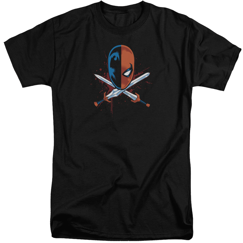 Deathstroke Crossed Swords - Men's Tall Fit T-Shirt Men's Tall Fit T-Shirt Deathstroke
