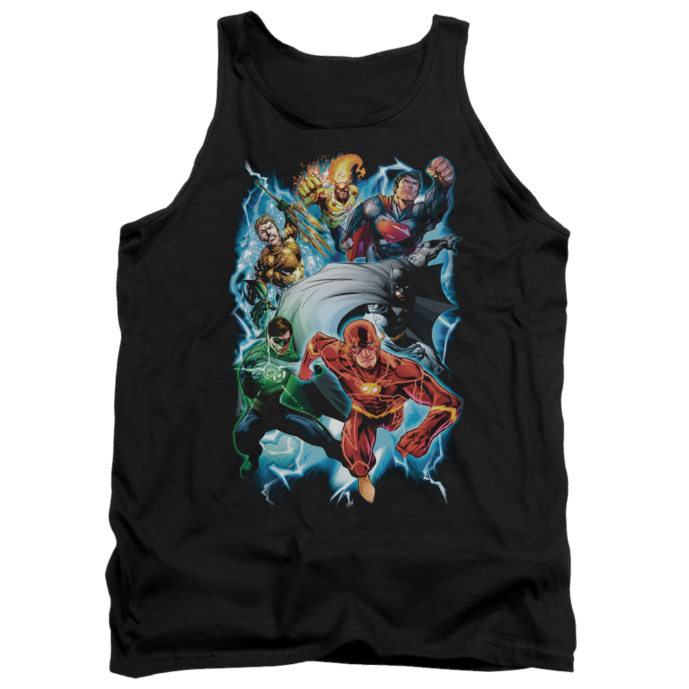 Justice League Electric Team Men's Tank Men's Tank Justice League