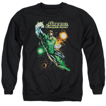 Green Lantern Galactic Guardian - Men's Crewneck Sweatshirt Men's Crewneck Sweatshirt Green Lantern