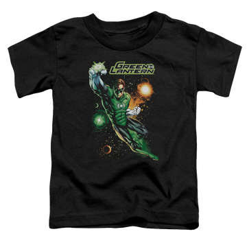 Black toddler t-shirt with Green Lantern Galactic Guardian graphic