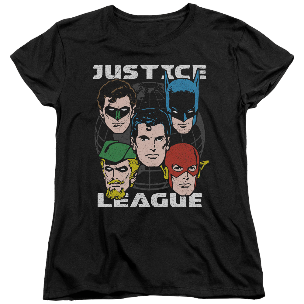 Justice League Head Of States Women's T-Shirt Women's T-Shirt Justice League