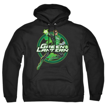 Green Lantern Lantern Glow - Pullover Hoodie Pullover Hoodie Green Lantern