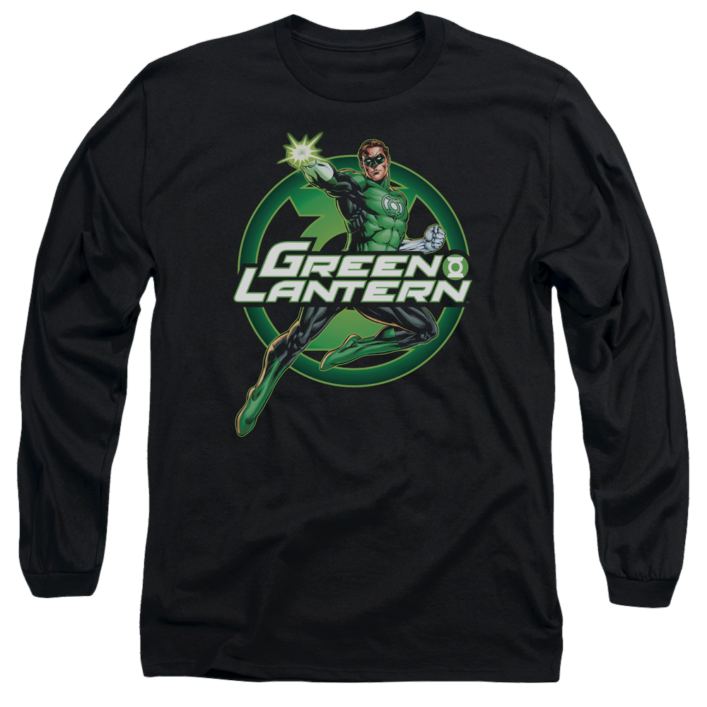 Green Lantern Lantern Glow - Men's Long Sleeve T-Shirt Men's Long Sleeve T-Shirt Green Lantern