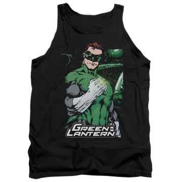 Green Lantern Fist Flare - Men's Tank Top Men's Tank Green Lantern