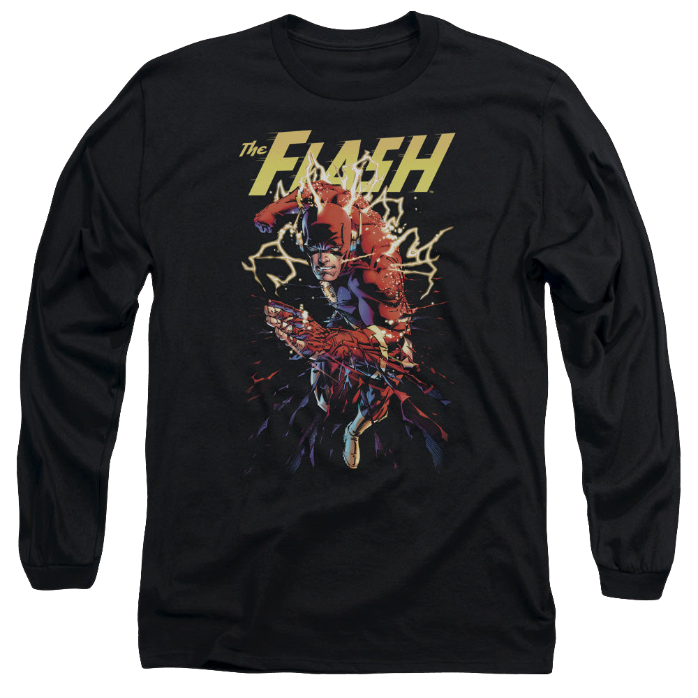 Flash, The Ripping Apart - Men's Long Sleeve T-Shirt Men's Long Sleeve T-Shirt The Flash