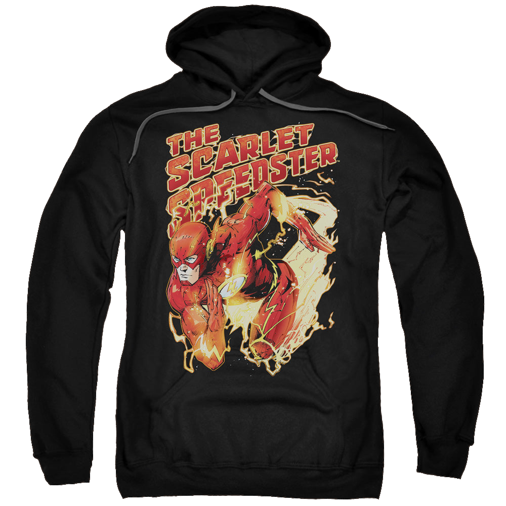 Flash, The Scarlet Speedster - Pullover Hoodie Pullover Hoodie The Flash