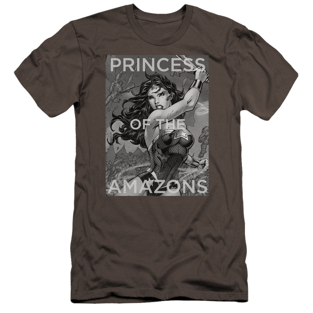 Wonder Woman Princess Of The Amazons - Men's Premium Slim Fit T-Shirt Men's Premium Slim Fit T-Shirt Wonder Woman
