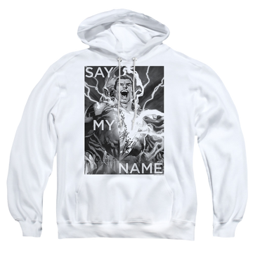 Justice League Say My Name Pullover Hoodie Pullover Hoodie Shazam