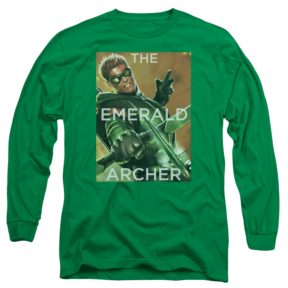 Green Arrow Trigger - Men's Long Sleeve T-Shirt Men's Long Sleeve T-Shirt Green Arrow