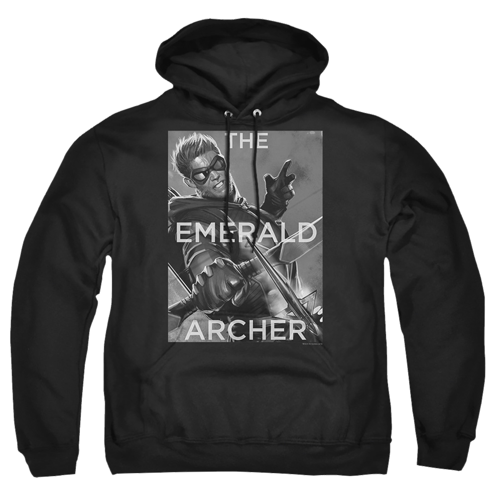 Green Arrow Trigger - Pullover Hoodie Pullover Hoodie Green Arrow