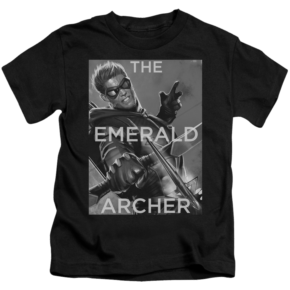 Green Arrow Trigger - Kid's T-Shirt Kid's T-Shirt (Ages 4-7) Green Arrow