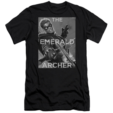 Green Arrow Trigger - Men's Premium Slim Fit T-Shirt Men's Premium Slim Fit T-Shirt Green Arrow