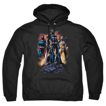 Justice League Take A Stand Pullover Hoodie Pullover Hoodie Justice League