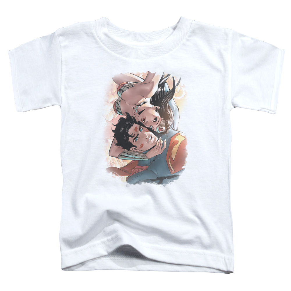 Justice League Love Birds - Kid's T-Shirt Kid's T-Shirt (Ages 4-7) Justice League