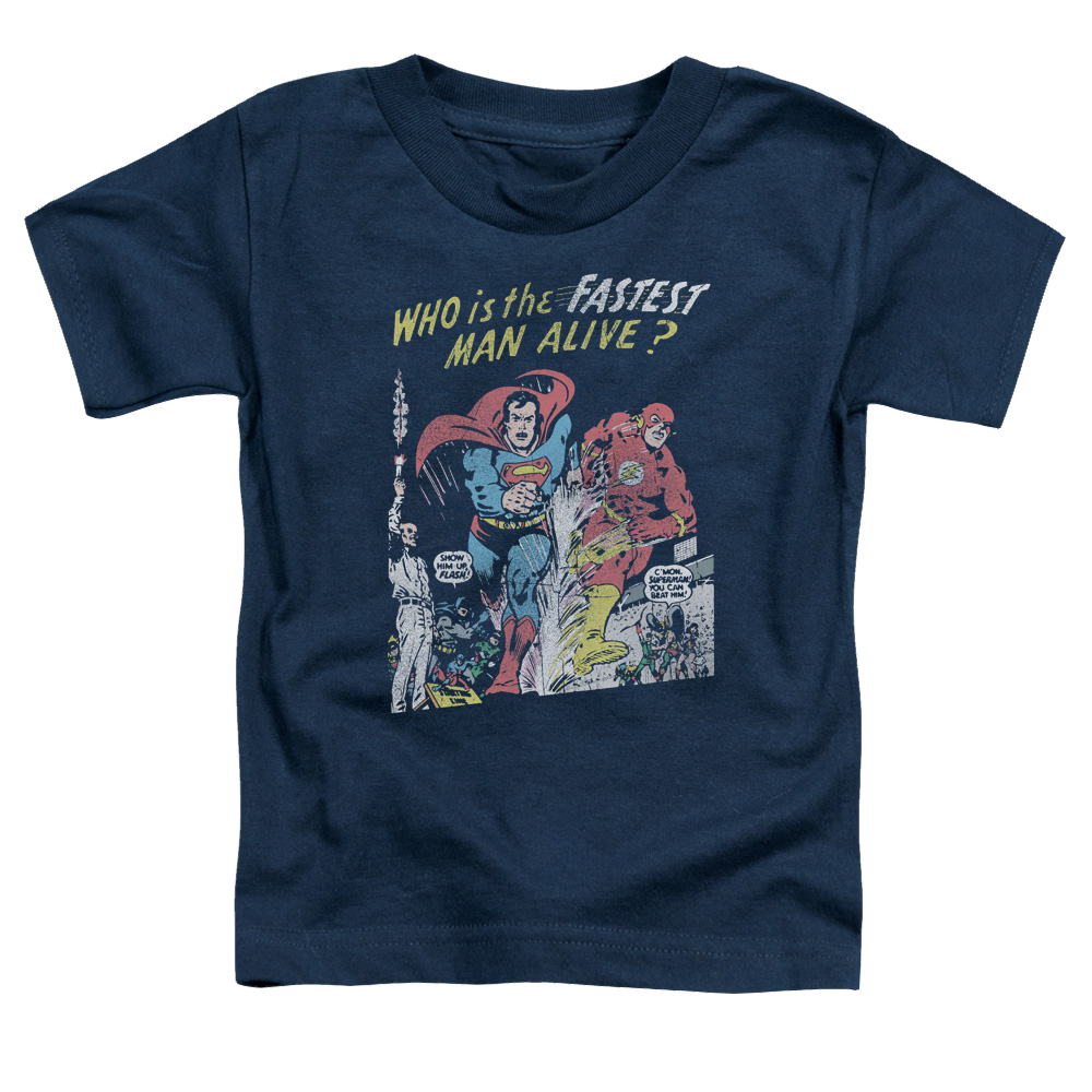Justice League Fastest Man - Toddler T-Shirt Toddler T-Shirt Justice League