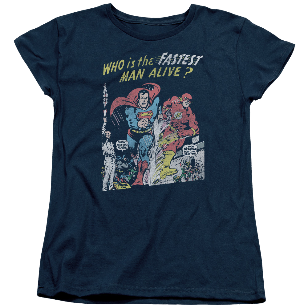 Justice League Fastest Man Women's T-Shirt Women's T-Shirt Justice League