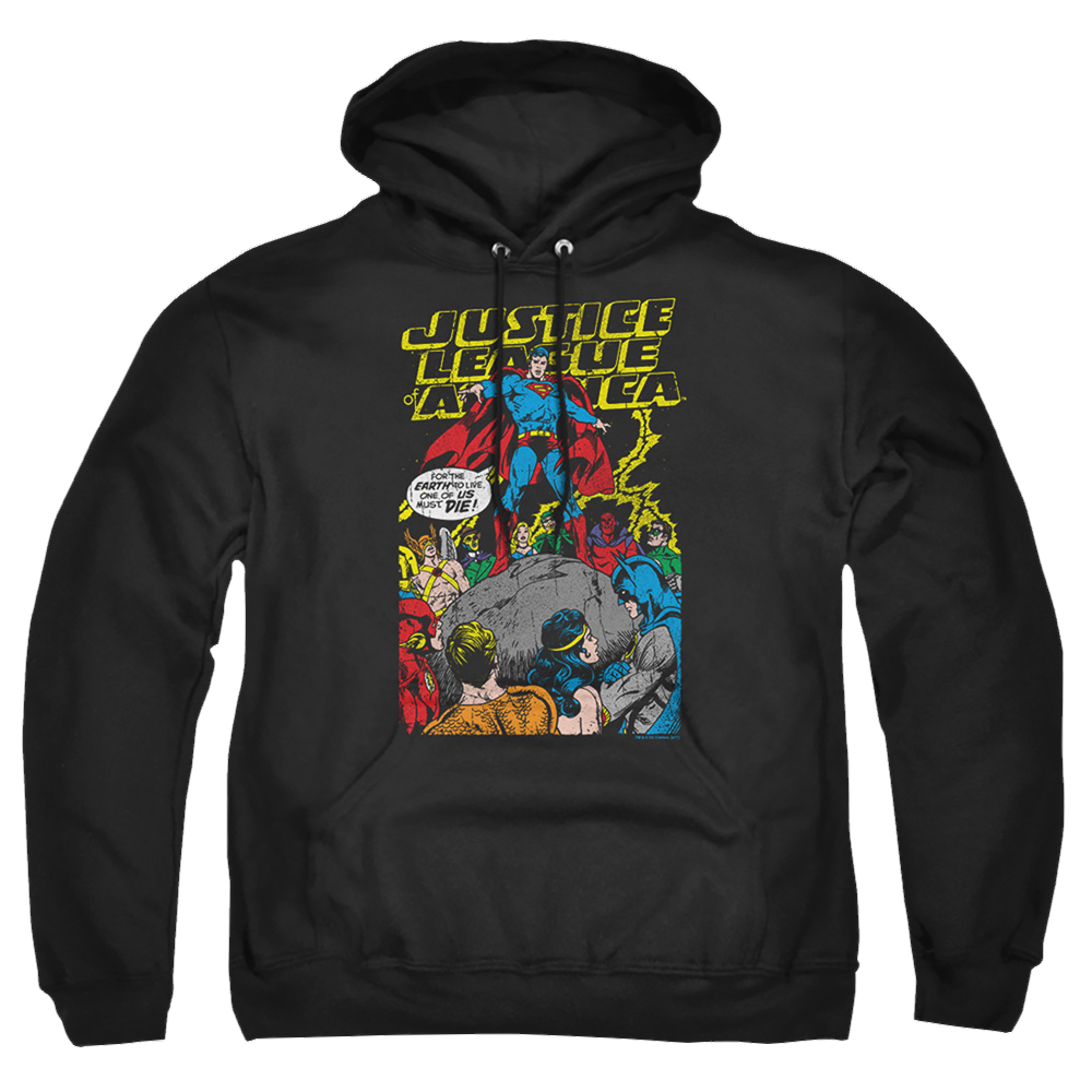 Justice League Ultimate Scarifice Pullover Hoodie Pullover Hoodie Justice League