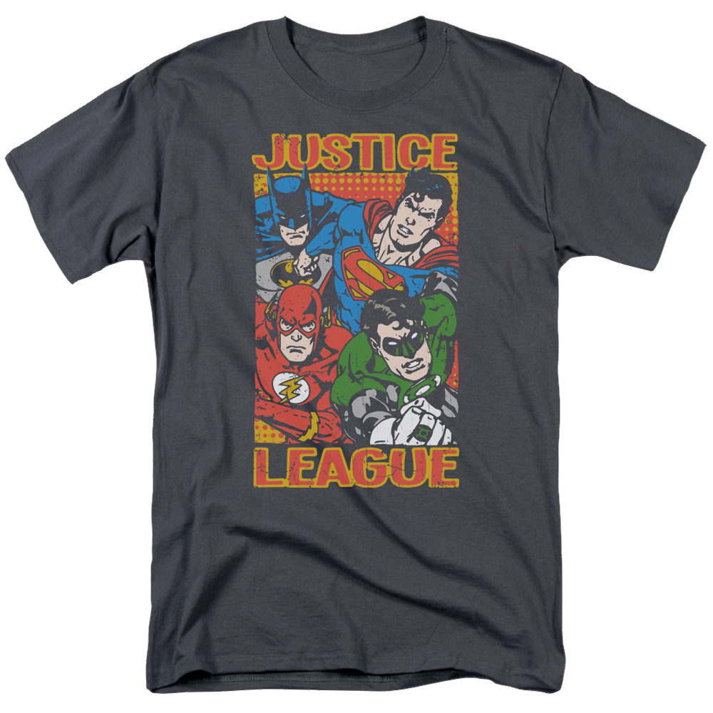 Justice League Hero Mashup Men's Regular Fit T-Shirt Men's Regular Fit T-Shirt Justice League