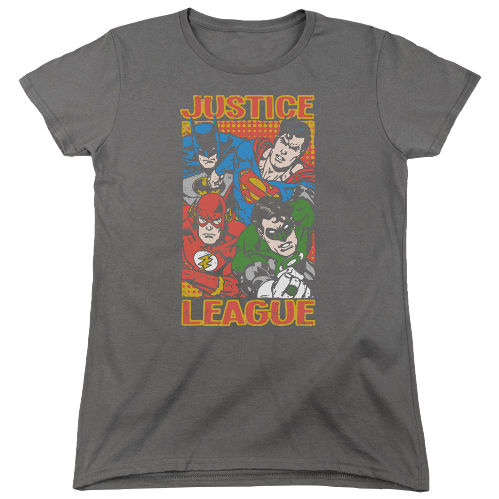 Justice League Hero Mashup Women's T-Shirt Women's T-Shirt Justice League