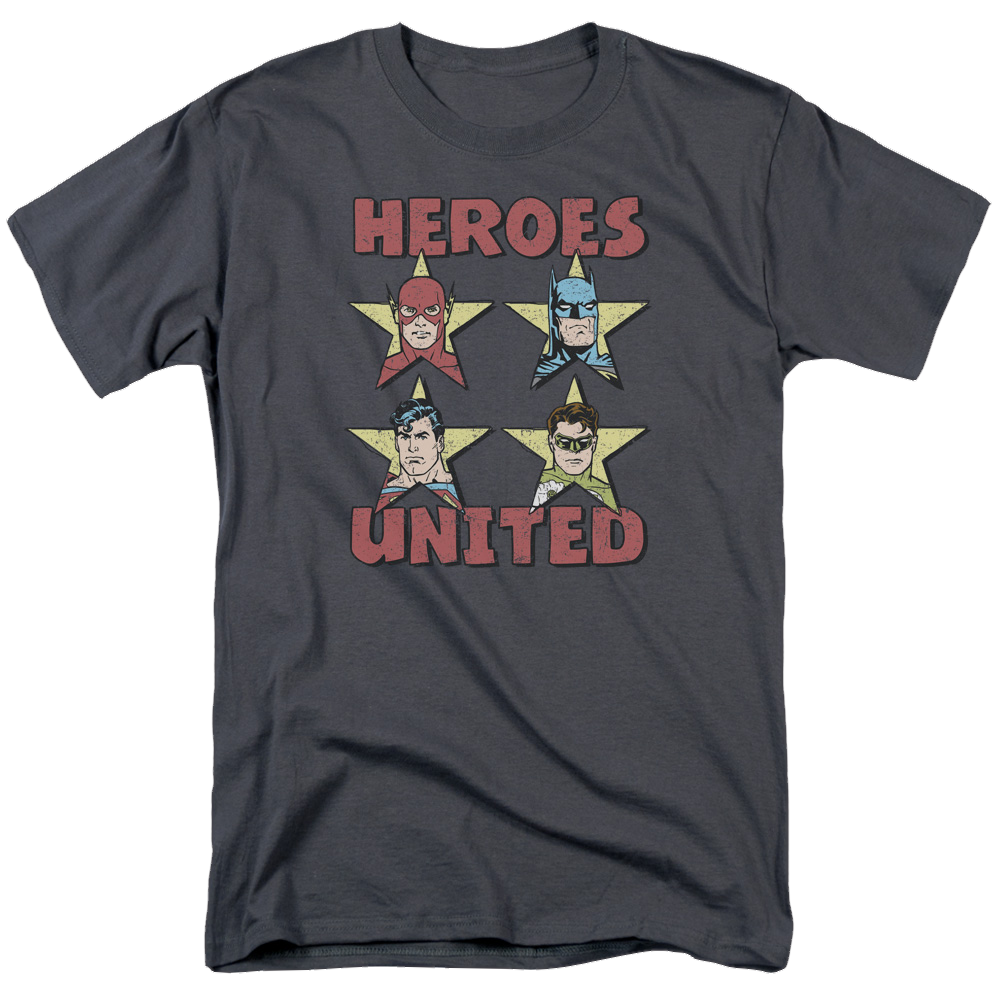 Justice League United Stars Men's Regular Fit T-Shirt Men's Regular Fit T-Shirt Justice League
