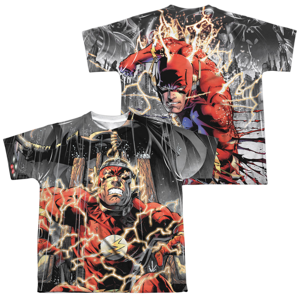 Flash, The Shock Therapy (Front/Back Print) - Youth All-Over Print T-Shirt Youth All-Over Print T-Shirt (Ages 8-12) The Flash