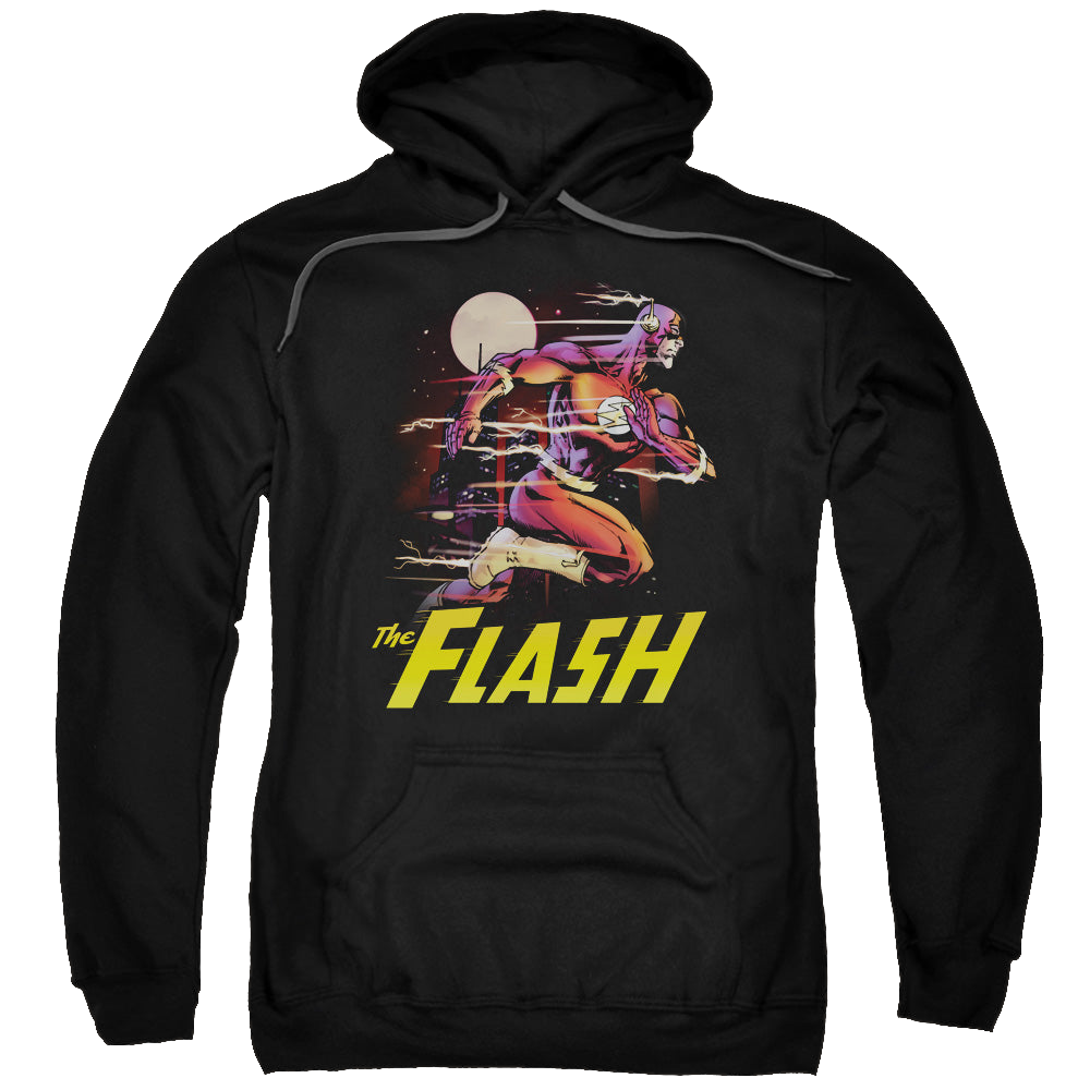 Flash, The City Run - Pullover Hoodie Pullover Hoodie The Flash