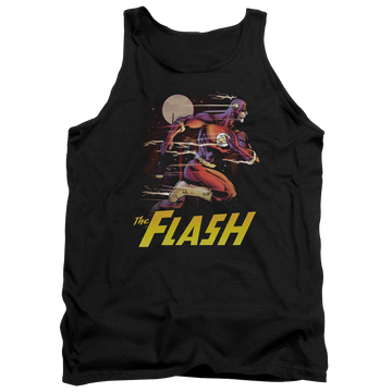 Black men's tank with The Flash City Run graphic