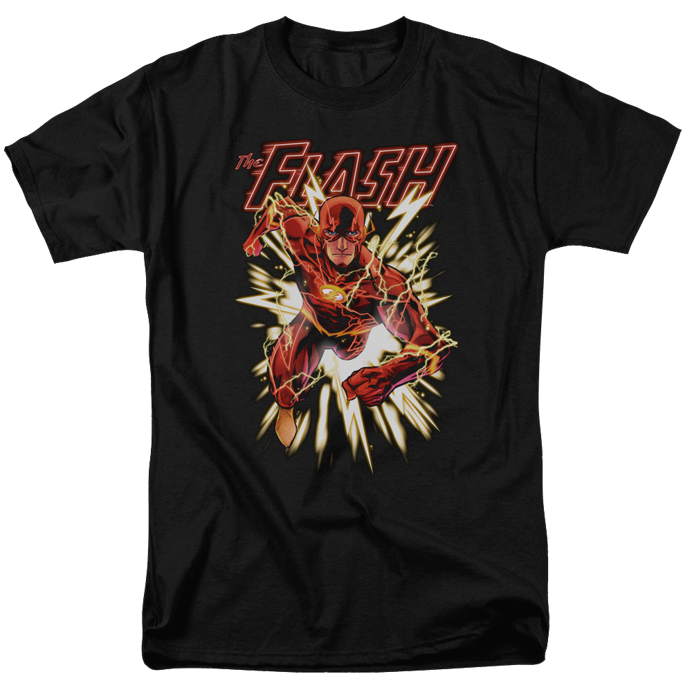 Flash, The Flash Glow - Men's Regular Fit T-Shirt Men's Regular Fit T-Shirt The Flash