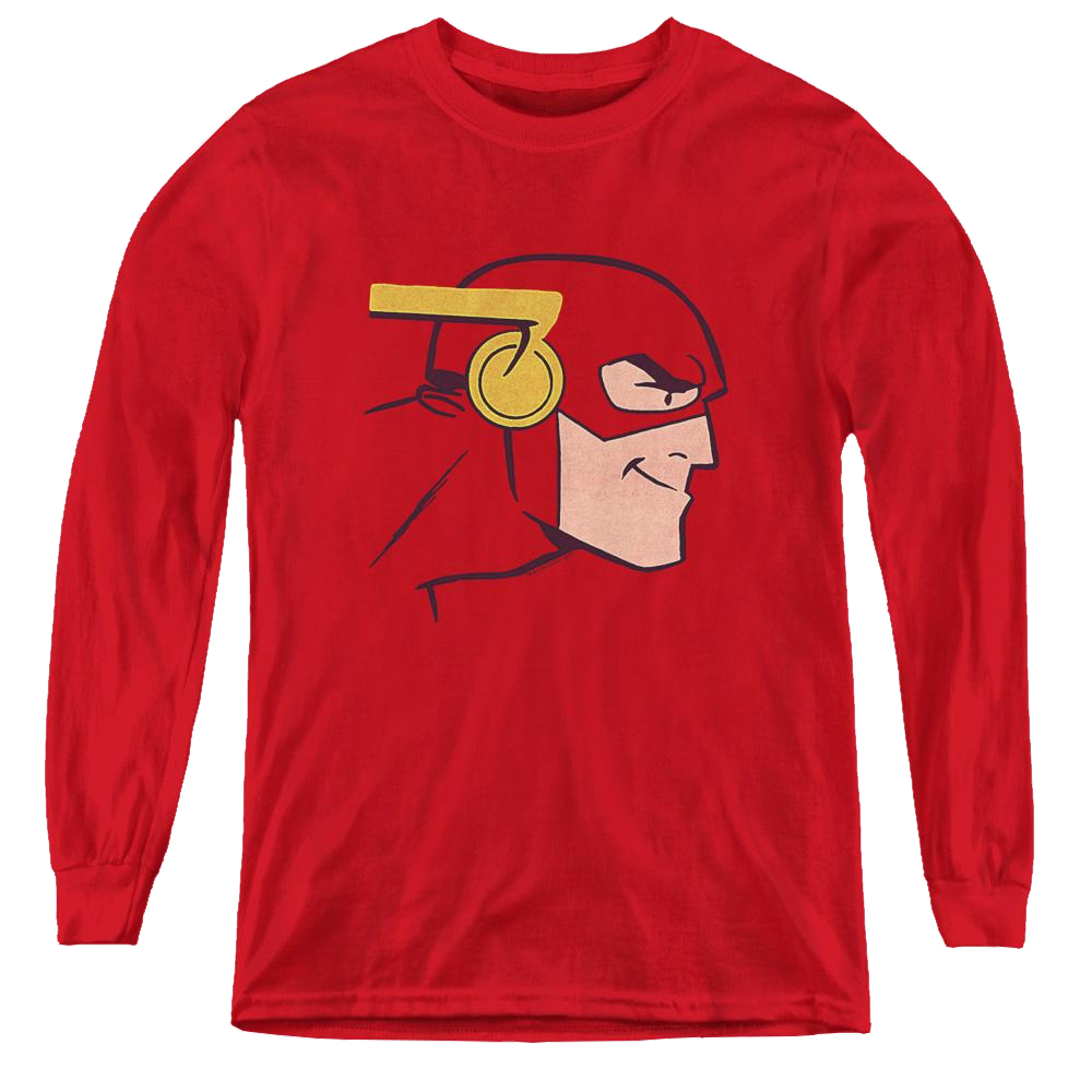 Flash, The Cooke Head - Youth Long Sleeve T-Shirt Youth Long Sleeve T-Shirt The Flash