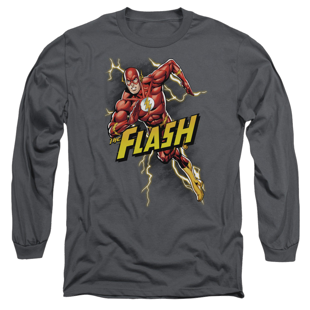 Flash, The Bolt Run - Men's Long Sleeve T-Shirt Men's Long Sleeve T-Shirt The Flash