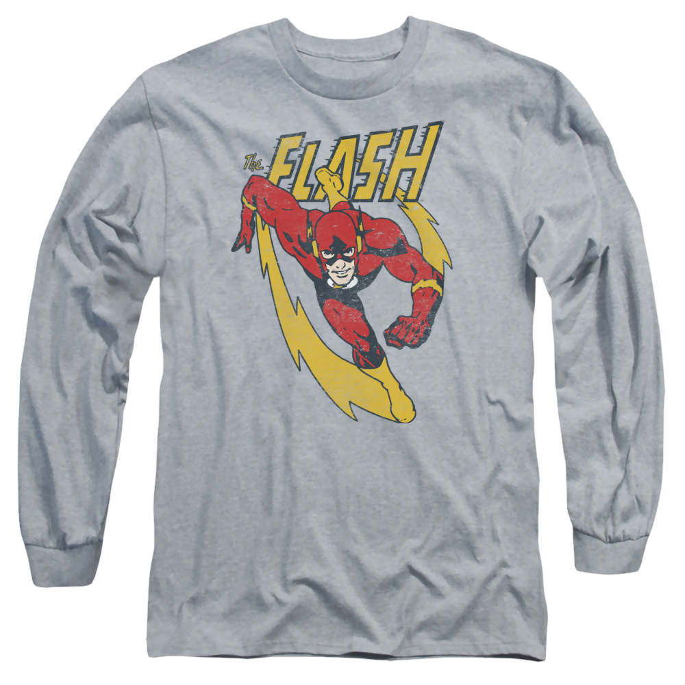 Flash, The Lightning Trail - Men's Long Sleeve T-Shirt Men's Long Sleeve T-Shirt The Flash