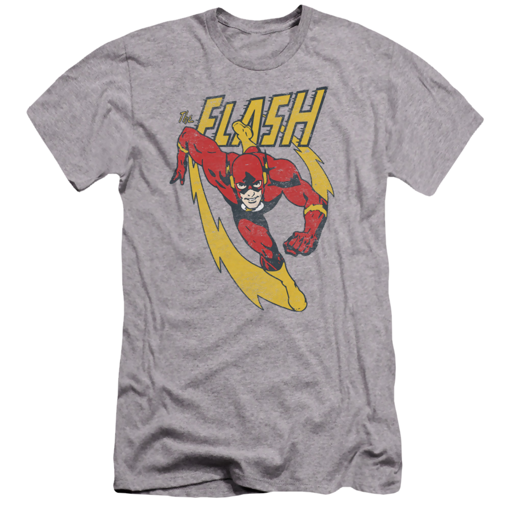 Flash, The Lightning Trail - Men's Premium Slim Fit T-Shirt Men's Premium Slim Fit T-Shirt The Flash