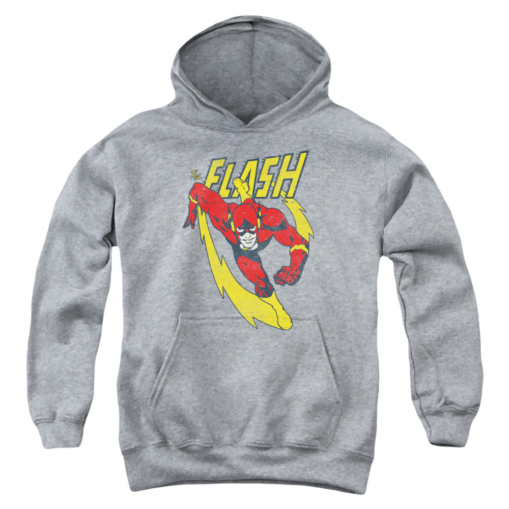 Flash, The Lightning Trail - Youth Hoodie Youth Hoodie (Ages 8-12) The Flash
