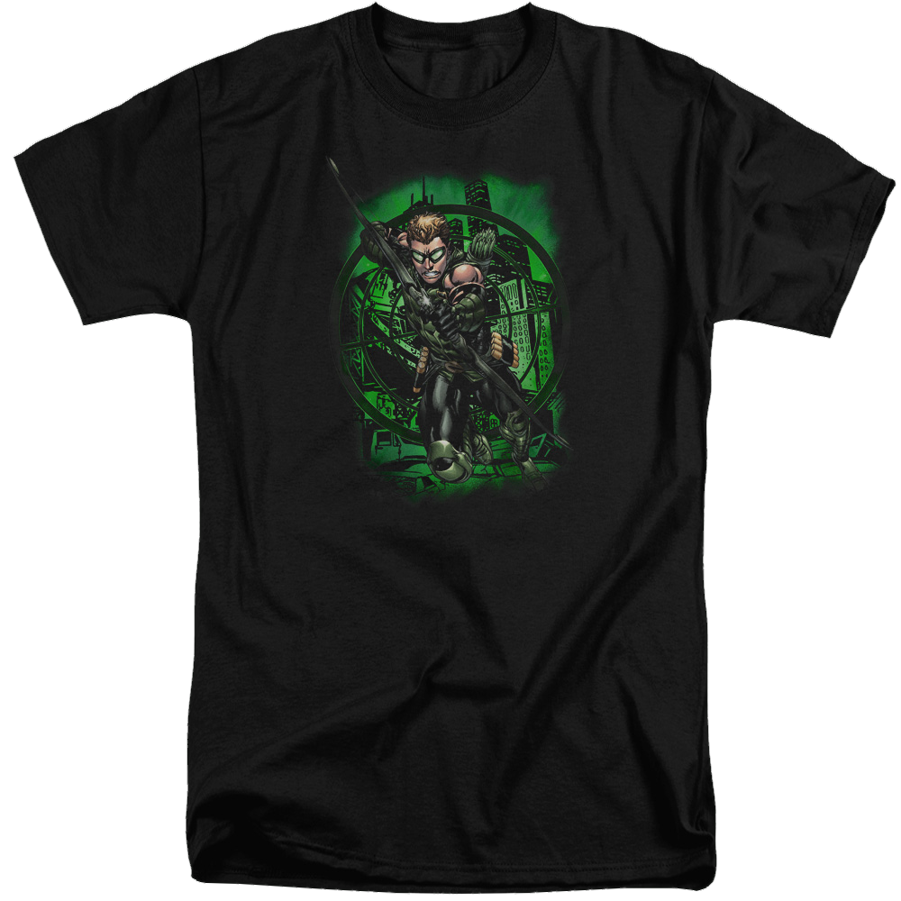 Green Arrow In My Sight - Men's Tall Fit T-Shirt Men's Tall Fit T-Shirt Green Arrow