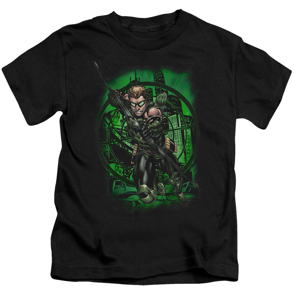 Green Arrow In My Sight - Kid's T-Shirt Kid's T-Shirt (Ages 4-7) Green Arrow