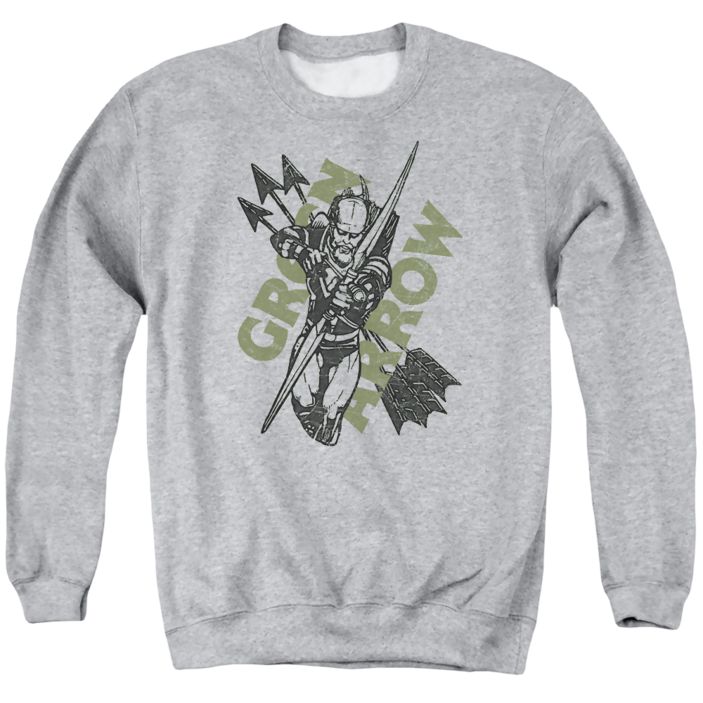 Green Arrow Archers Arrows - Men's Crewneck Sweatshirt Men's Crewneck Sweatshirt Green Arrow