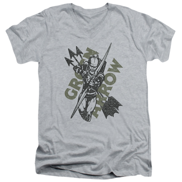 Green Arrow Archers Arrows - Men's V-Neck T-Shirt Men's V-Neck T-Shirt Green Arrow