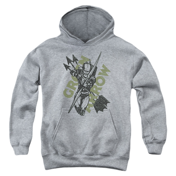 Green Arrow Archers Arrows - Youth Hoodie Youth Hoodie (Ages 8-12) Green Arrow