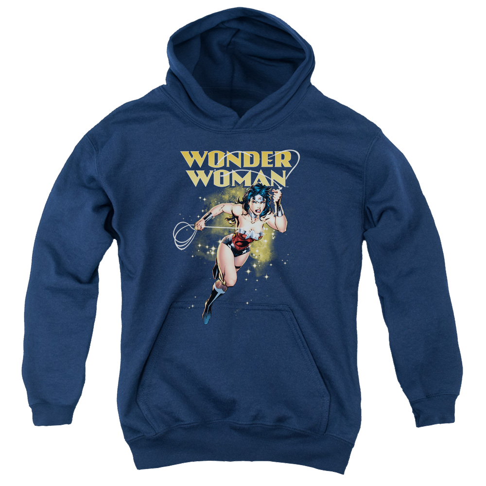 Wonder Woman Star Lasso - Youth Hoodie Youth Hoodie (Ages 8-12) Wonder Woman