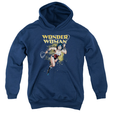 Wonder Woman Star Lasso - Youth Hoodie Youth Hoodie (Ages 8-12) Wonder Woman