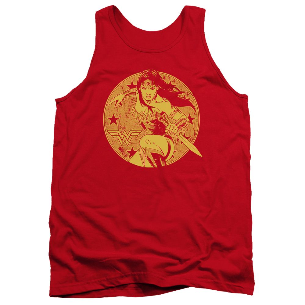 Justice League Young Wonder Men's Tank Men's Tank Wonder Woman