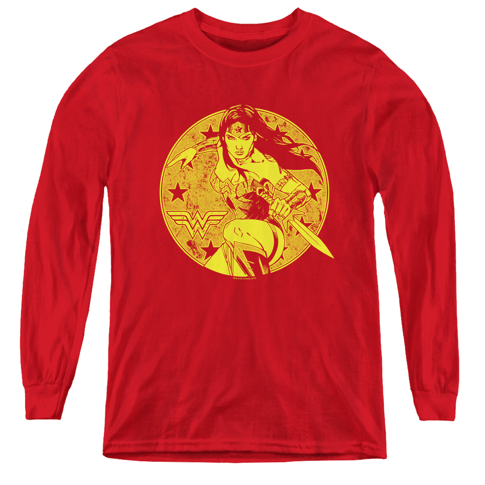 Wonder Woman Young Wonder - Youth Long Sleeve T-Shirt Youth Long Sleeve T-Shirt Wonder Woman
