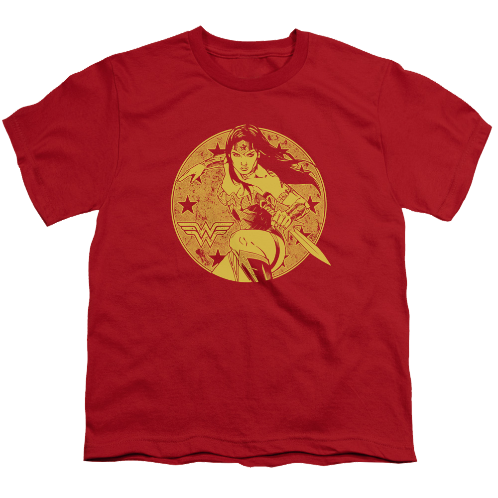 Wonder Woman Young Wonder - Youth T-Shirt Youth T-Shirt (Ages 8-12) Wonder Woman