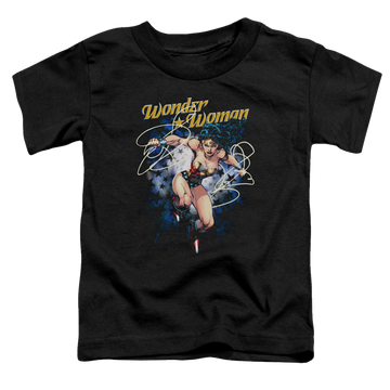 Wonder Woman Starburst - Toddler T-Shirt Toddler T-Shirt Wonder Woman