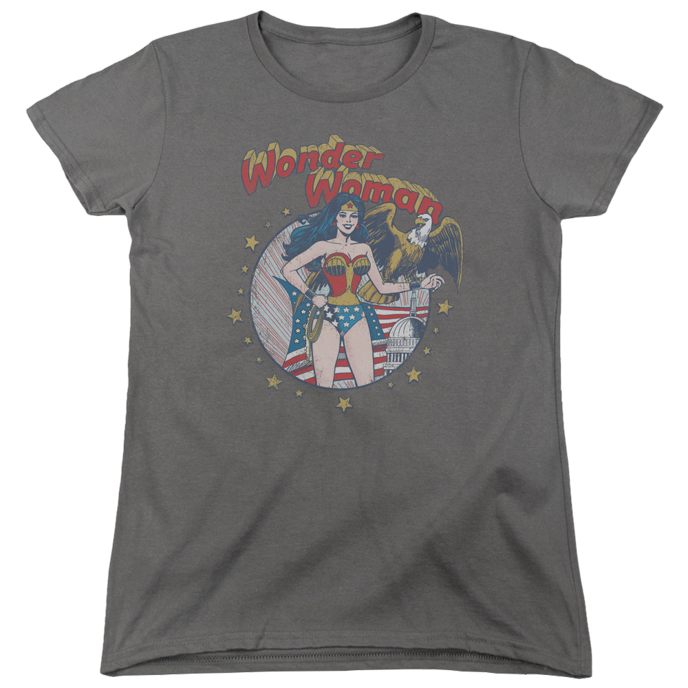 Justice League At Your Service Women's T-Shirt Women's T-Shirt Wonder Woman