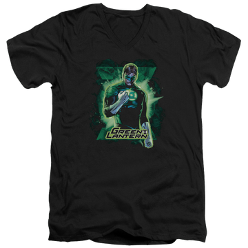 Green Lantern Gl Brooding - Men's V-Neck T-Shirt Men's V-Neck T-Shirt Green Lantern