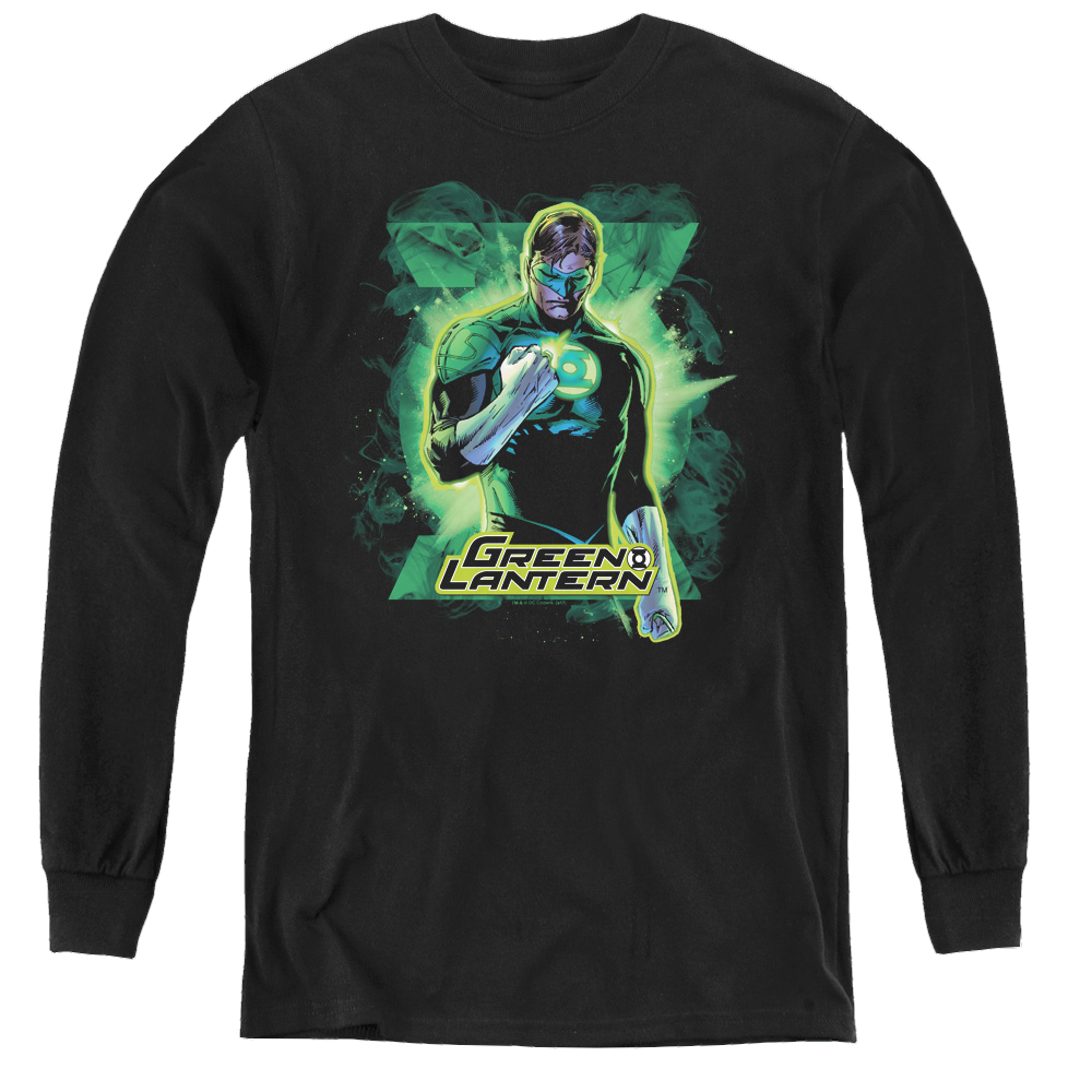 Green Lantern Gl Brooding - Youth Long Sleeve T-Shirt Youth Long Sleeve T-Shirt Green Lantern